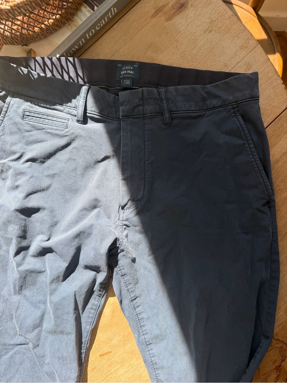 J. Crew Men’s Dark Gray Stretch Chinos